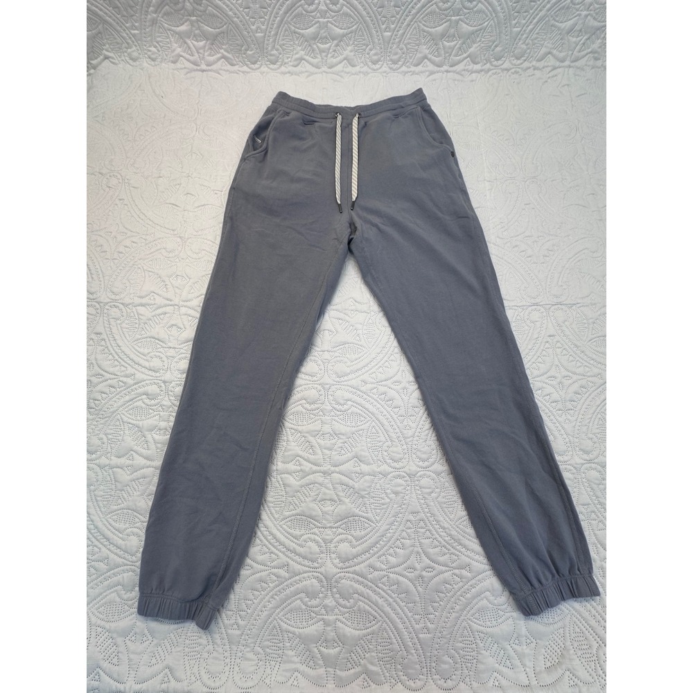 Vuori Sunday Performance Joggers Grey Organic Cotton Sweatpants XS VW437